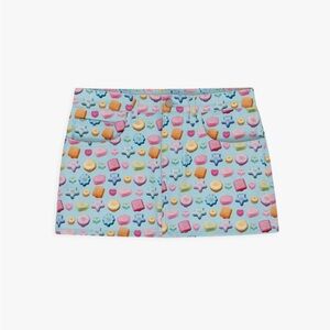 Lisa Says Gah x Polly Pocket Chloe Candy Print Mini Skirt NWT